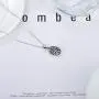 POPKIMI 925 Sterling Silver [Sunflower&Tree of Life] Urn Pendant Necklace Cremation Ashe Keepsake Hair Memorial Jewelry