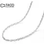 T400 925 Sterling Silver 1.7mm Rope Cable Curb Link Chain Necklace 16 18 20 24 30 inch for Women Men Boys Gift T400 925 Sterling Silver 1.7mm Rope Cable Curb Link Chain Necklace 16 18 20 24 30 inch for Women Men Boys Gift