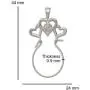 Raposa Elegance Sterling Silver Various Elegant Charm Holder Collection
