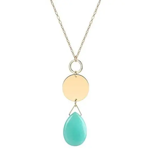 LivingLife Long Necklace for Women, Teardrop Pendant Necklace with Chain Extenders Fashion Jewelry Gift for Monther’s Day, Anniversary LivingLife Long Necklace for Women, Teardrop Pendant Necklace with Chain Extenders Fashion Jewelry Gift for Monther’s Day, Anniversary
