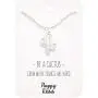 Happy Kisses Cactus Necklace – Desert Pendant – Inspirational Message Card – for Women & Kids