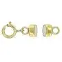 14k Gold-Filled 4 mm Magnetic Clasp Converter for Light Necklaces USA, Square Edge 5.5 mm Spring Ring 14k Gold-Filled 4 mm Magnetic Clasp Converter for Light Necklaces USA, Square Edge 5.5 mm Spring Ring