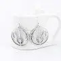 AKTAP Movie Inspired Jewelry Jedi Order Pendant Dangle Earrings for Movie Fans