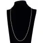 TRUSUPER 2-4 MM Stainless Steel Cable Chain Mens Womens Chain Necklace Jewelry,18-36inch