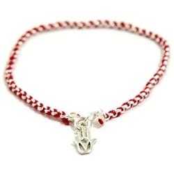 Protection Evil Eye Bracelet - Lucky Hamsa Hand Charm - 7 Inch Sterling Silver Jewelry - Best Kabbalah Red String Bracelets for Women