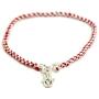 Protection Evil Eye Bracelet - Lucky Hamsa Hand Charm - 7 Inch Sterling Silver Jewelry - Best Kabbalah Red String Bracelets for Women