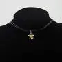 MAOFAED Daisy Gift Daisy Choker Daisy Necklace Daisy Lover Gift Gift for Wife Girlfriend Valentine Gift Wedding Gift Women Jewelry