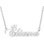 RWQIAN Gold Plated Personalized Name Necklace with Dainty Pendant Initial Monogram Necklace Stainless Steel Chain Jewelry for Women & Teen Princess Ella Girlfriend Customized