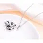 DAOCHONG 925 Sterling Silver Cremation Jewelry Forever in My Heart Ashes Keepsake Urns Pendant Necklace for Women, 20 Inch Rolo Chain DAOCHONG 925 Sterling Silver Cremation Jewelry Forever in My Heart Ashes Keepsake Urns Pendant Necklace for Women, 20 Inch Rolo Chain