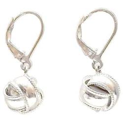 925 Solid Sterling Silver Dangling Ball Earrings with Leverback - Dangle Round Hypoallergenic Jewelry