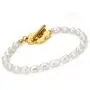 YorzAhar White Big Irregular Pearls Bracelets 7-8.5mm Pearls Stretch Bracelet 18k Gold Plated Pearl Strand Bracelet for Women (6 inch Long) Adjustable Chain YorzAhar White Big Irregular Pearls Bracelets 7-8.5mm Pearls Stretch Bracelet 18k Gold Plated Pearl Strand Bracelet for Women (6 inch Long) Adjustable Chain