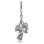 Silvershake 4.66ct. Genuine Amethyst 925 Sterling Silver Leaf Leverback Dangle Earrings Silvershake 4.66ct. Genuine Amethyst 925 Sterling Silver Leaf Leverback Dangle Earrings