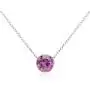 SolidSilver - Sterling Silver 7mm Round Solitaire Pendent Necklace Made with a Genuine Swarovski Crystal | Sterling Silver, Yellow or Rose Gold Dipped SolidSilver - Sterling Silver 7mm Round Solitaire Pendent Necklace Made with a Genuine Swarovski Crystal | Sterling Silver, Yellow or Rose Gold Dipped