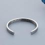 WUSUANED Inspirational Christianity Cuff Bracelet He Came He Died He Arose He Ascended He is Coming Back Religious Gift
