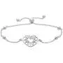 PORI JEWELERS 925 Sterling Silver Heart Charm Adjustable Bolo Chain Bracelet for Women