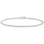 Michael Zweig 925 Sterling Silver Bracelets for Women - Sterling Silver Diamond Cut Rope Bracelet | 1.15 mm Thickness with Spring Ring, Italy Tag