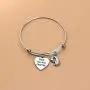 AKTAP Mommy to Be Gift New Parents Gift Enjoy Your Chapter Keychain First Time Mom Gift Pregnancy Announcement Gifts with Baby Footprint Charm