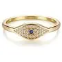 Gold Dainty Evil Eye Rings Mountain Ring Stackable Ring Open Wrap Ring CZ Eternity Bands for Women Gold Dainty Evil Eye Rings Mountain Ring Stackable Ring Open Wrap Ring CZ Eternity Bands for Women
