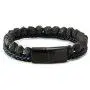 Matte Stone Mens Beads Leather Bracelet Natural Bead and Genuine Leather Stainless Steel Magnetic Closure Bracelets for Men Boys Charm Cuff Bangle Personality Bracelets Matte Stone Mens Beads Leather Bracelet Natural Bead and Genuine Leather Stainless Steel Magnetic Closure Bracelets for Men Boys Charm Cuff Bangle Personality Bracelets