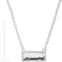 Silpada Soirée Not Sorry Petite Crystal Necklace in Sterling Silver, 18'' + 2''