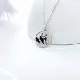 Waysles Panda Necklace 925 Sterling Silver Cute Animal Pendant Necklace Jewelry Gifts for Women Daughter Panda Lovers Waysles Panda Necklace 925 Sterling Silver Cute Animal Pendant Necklace Jewelry Gifts for Women Daughter Panda Lovers