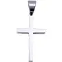 Double Rainbow Jewelry 16''-36'' Mens Stainless Steel Unisex Silver Plain Cross Pendant 3.5MM Rolo Pearl Box Chain Necklace Link Double Rainbow Jewelry 16''-36'' Mens Stainless Steel Unisex Silver Plain Cross Pendant 3.5MM Rolo Pearl Box Chain Necklace Link