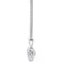Dancing Diamond Petite Heart Pendant Necklace in 925 Sterling Silver by Parade of Jewels (1/7 ct.tw.), 18'' Dancing Diamond Petite Heart Pendant Necklace in 925 Sterling Silver by Parade of Jewels (1/7 ct.tw.), 18''