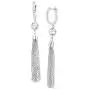 Silpada Cosmos Tassel Drop Earrings with Cubic Zirconia in Sterling Silver Silpada Cosmos Tassel Drop Earrings with Cubic Zirconia in Sterling Silver