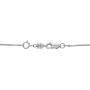 Sterling Silver 4 mm Magnetic Clasp Converter for Light Necklaces USA, Square Edge