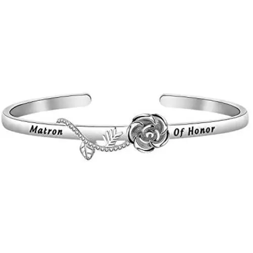 POTIY Matron of Honor Gift Bracelet Maid of Honor Bracelet Bridesmaid Jewelry Gift Matron of Honor Gift Jewelry Wedding Party Gift POTIY Matron of Honor Gift Bracelet Maid of Honor Bracelet Bridesmaid Jewelry Gift Matron of Honor Gift Jewelry Wedding Party Gift