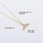 Yueyao 16k Gold Star and Moon Necklace,Crescent Circle Starfish Pendant Necklace Pave CZ Stone for Women and Girls