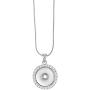 Ginger Snaps Necklaces | Customizable Snap Jewelry | Button Charms for Necklaces & Bracelets | Standard Size | Gifts for Her