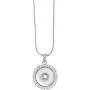 Ginger Snaps Necklaces | Customizable Snap Jewelry | Button Charms for Necklaces & Bracelets | Standard Size | Gifts for Her