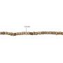 Shop LC Delivering Joy Handmade Seed Bead Wooden Buckle Stretchable Bracelet Multi Strand Boho Layered Necklace Prom Vintage Jewelry Sets Women Mothers Day Gifts 18''
