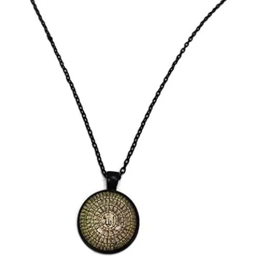 Islam Pendant Necklace with Link Chain AMN-205 Allah Arabic 99 Names Asma-ul Husna Muslim Fashion Jewelry Islam Pendant Necklace with Link Chain AMN-205 Allah Arabic 99 Names Asma-ul Husna Muslim Fashion Jewelry