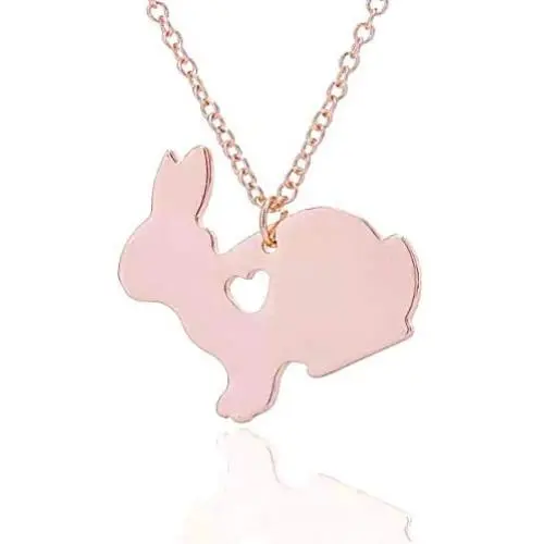 Mall of Style Easter Bunny Necklace for Girls/Women - Rabbit Pendant Necklace - Easter Gifts for Girls - Easter Jewelry for Women - Hare Jewelry - Stainless Steel Jewelry Mall of Style Easter Bunny Necklace for Girls/Women - Rabbit Pendant Necklace - Easter Gifts for Girls - Easter Jewelry for Women - Hare Jewelry - Stainless Steel Jewelry