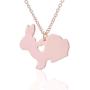 Mall of Style Easter Bunny Necklace for Girls/Women - Rabbit Pendant Necklace - Easter Gifts for Girls - Easter Jewelry for Women - Hare Jewelry - Stainless Steel Jewelry