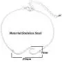 BELUCKIN 3 Colors Minimalist Ocean Wave Bracelet Sea Beach Jewelry Gift for Surfers