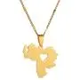 Yidan Stainless Steel Venezuela Map Pendant Necklace Gold Color Chain Jewelry Venezuelan Jewelry Yidan Stainless Steel Venezuela Map Pendant Necklace Gold Color Chain Jewelry Venezuelan Jewelry