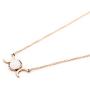 MISS RIGHT Half Crescent Moon Phase Drop Necklace Earrings for Women Fashion, Aesthetic Dainty Opalite Moonstone Dangling Earrings Long Pendant Necklace Triple Goddness Jewelry
