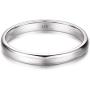 Oiney 2mm Tungsten Wedding Band Ring for Men Women Yellow Gold/Rose Gold/White Gold High Polish Comfort Fit 5-10