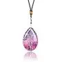 JK&EROSSTARS Wire Wrapped Tree of Life Natural Gemstone Teardrop Pendant Necklace Healing agate Chakra Jewelry for Women JK&EROSSTARS Wire Wrapped Tree of Life Natural Gemstone Teardrop Pendant Necklace Healing agate Chakra Jewelry for Women