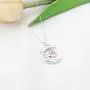 BAUNA Grandma Nana Heart Pendant Necklace I Love You To The Moon And Back Grandmother Jewelry from Granddaughter Grandson BAUNA Grandma Nana Heart Pendant Necklace I Love You To The Moon And Back Grandmother Jewelry from Granddaughter Grandson