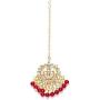 YouBella Jewellery Bollywood Ethnic Bridal Wedding Traditional Choker Indian Necklace Set with Earrings for Women