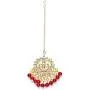 YouBella Jewellery Bollywood Ethnic Bridal Wedding Traditional Choker Indian Necklace Set with Earrings for Women