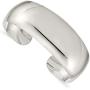 925 Sterling Silver Solid Cuff Bangle Bracelet Expandable Stackable 7 Inch Fine Jewelry For Women Gifts For Her
