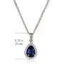 A+O Bridesmaid Jewelry Gift, Blue Sapphire Jewelry A+O Bridesmaid Jewelry Gift, Blue Sapphire Jewelry