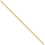 1mm thick 14k gold plated sterling silver 925 Italian diamond cut BALL bead chain necklace bracelet anklet - 6'', 8'', 10'', 12'', 14'', 16'', 18'', 20'', 22'', 24'', 26'', 28'', 30'', 32'', 34'', 36'', 38'', 40''