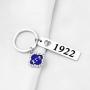 SEIRAA Sigma Gamma Rho Keychain 1922 Sorority Paraphernalia Gift SGR Pedant Sorority Jewelry