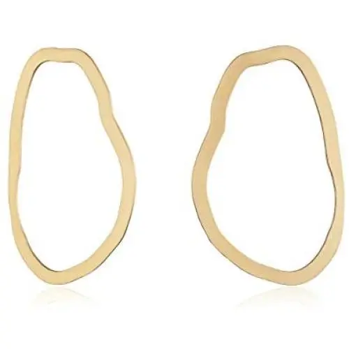 NIEVOS JEWELRY 925 Silver Plated Earring 24k Gold Plated Earring Classic Love Designer For Her Made By Women Gift Jewelry Handmade NIEVOS JEWELRY 925 Silver Plated Earring 24k Gold Plated Earring Classic Love Designer For Her Made By Women Gift Jewelry Handmade